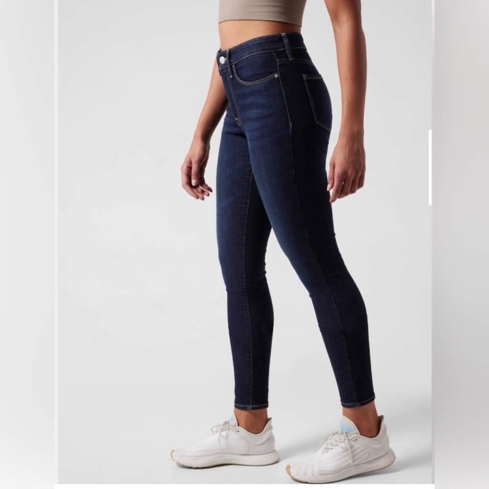Athleta Sculptek Ultra Skinny Midnight Jean - Size 8T